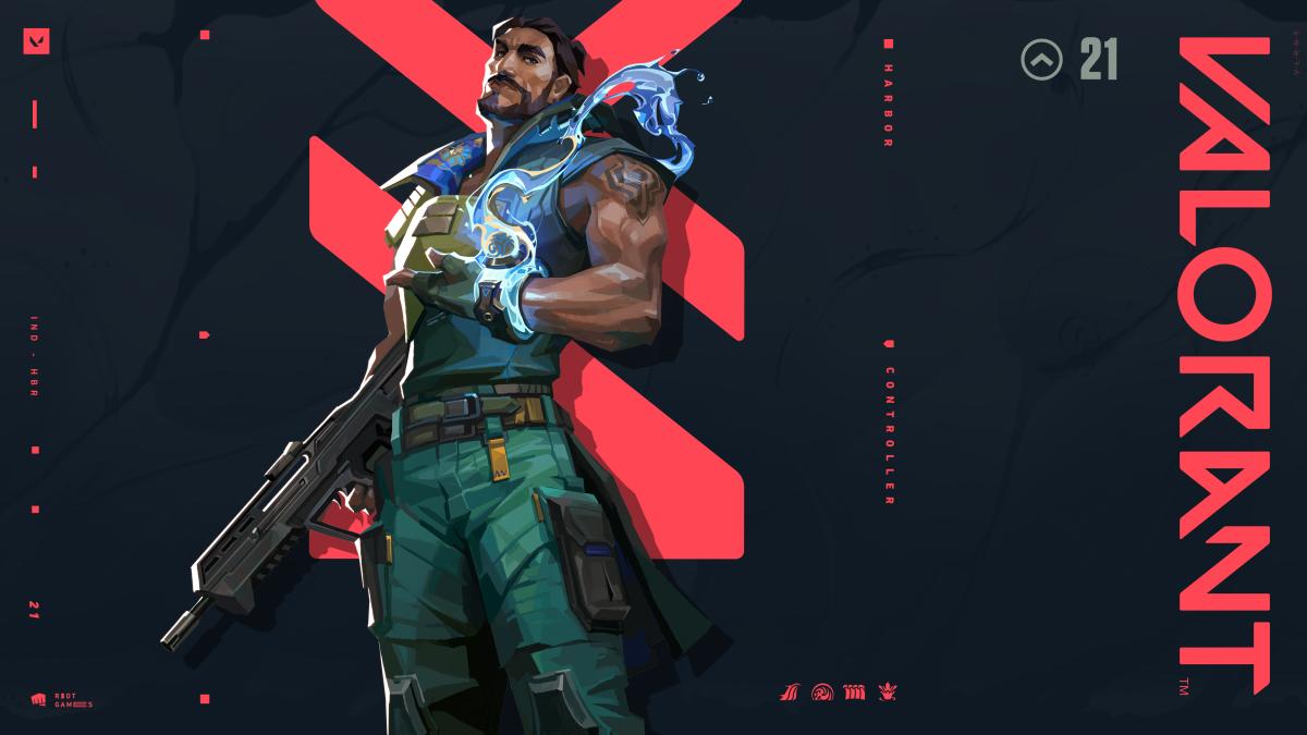 Harbor agent art from Valorant